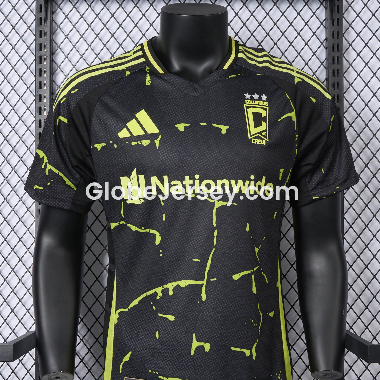 GlobeJersey-Columbus Crew 2025 Away Jersey - Player Version
