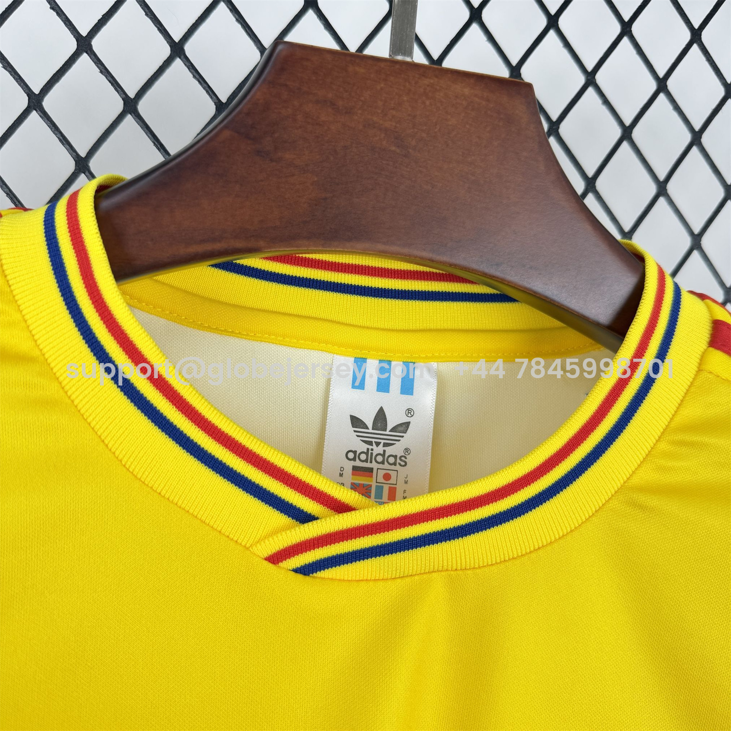 GlobeJersey-Retro Colombia 1990 Home Long Sleeves Jersey - Fans Version