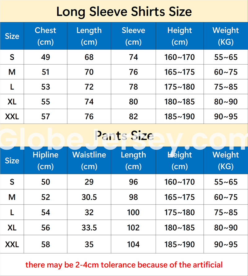 GlobeJersey-Portugal 25-26 Long Sleeve Training Set - Off White Top and Deep Blue Pants