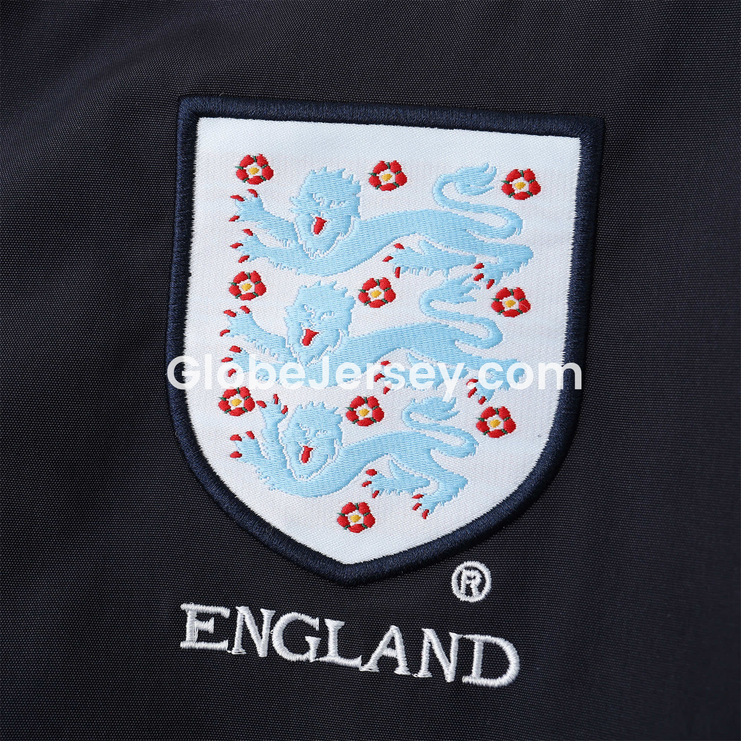 GlobeJersey-Retro England 1998 Windbreaker - Black