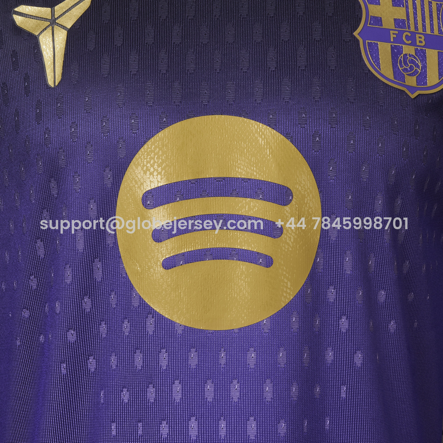 GlobeJersey-Barcelona 26-27 Away Purple-Black Gradient Jersey - Player Version