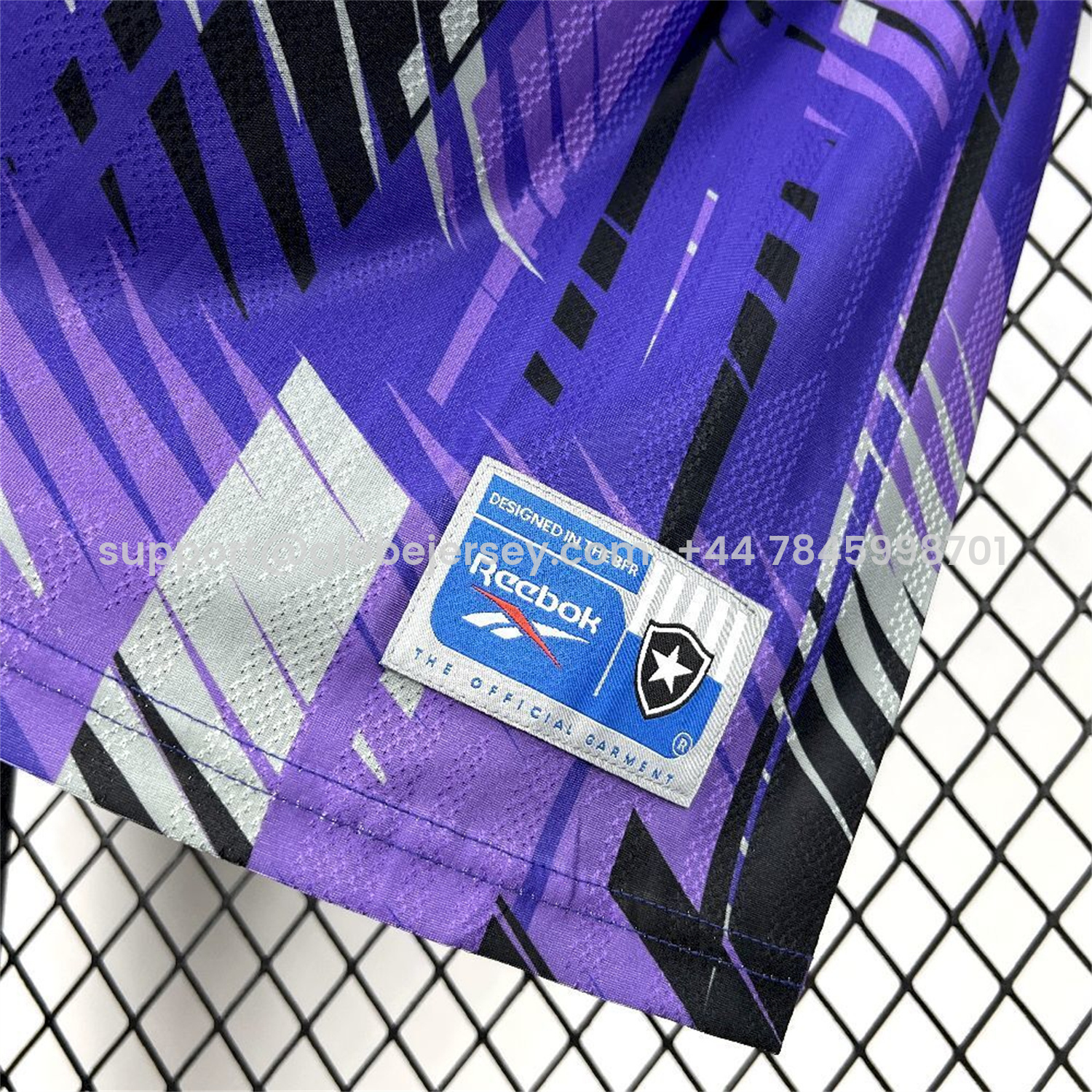 GlobeJersey-Botafogo 25-26 Purple Pre-Match Jersey - Fans Version