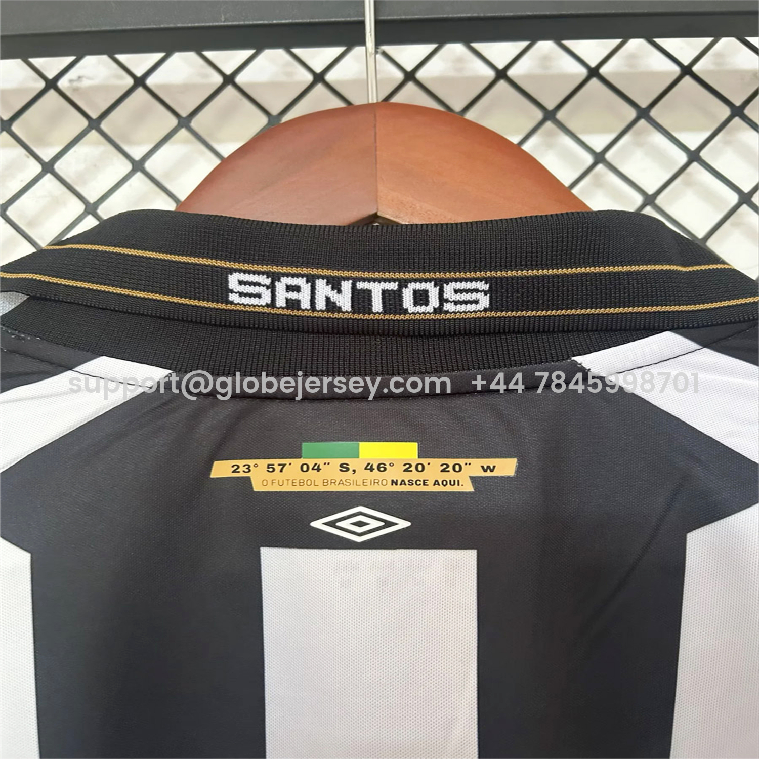GlobeJersey-Santos 26-27 Away Jersey - Fans Version