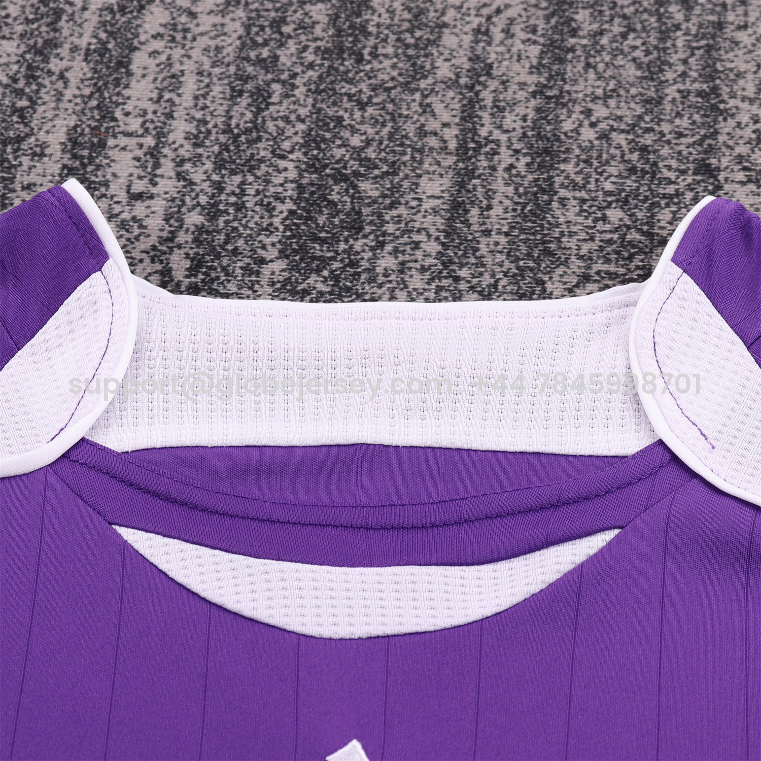 GlobeJersey-Retro Real Madrid 2006-07 Away Purple Kids Kit