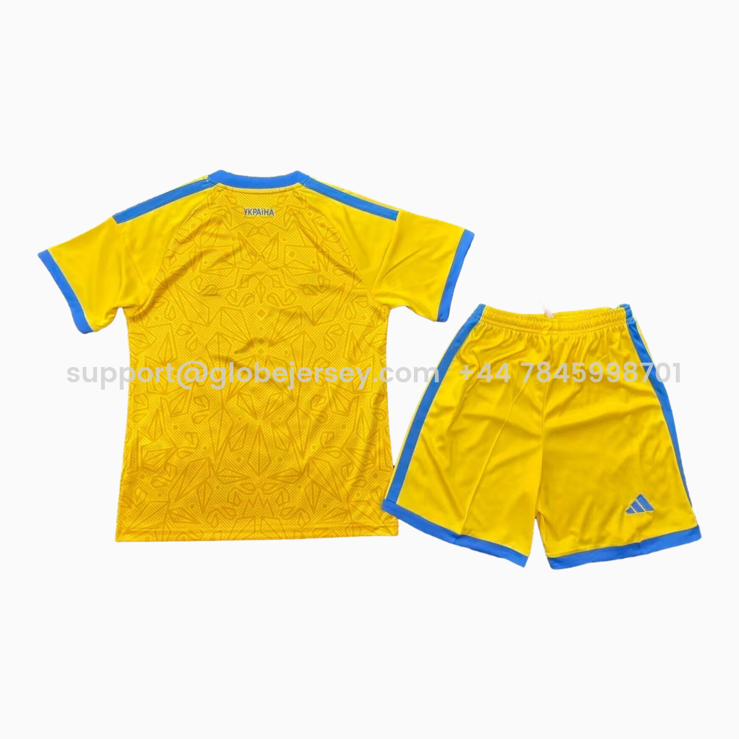 GlobeJersey-Ukraine 2026 Home Kids Kit