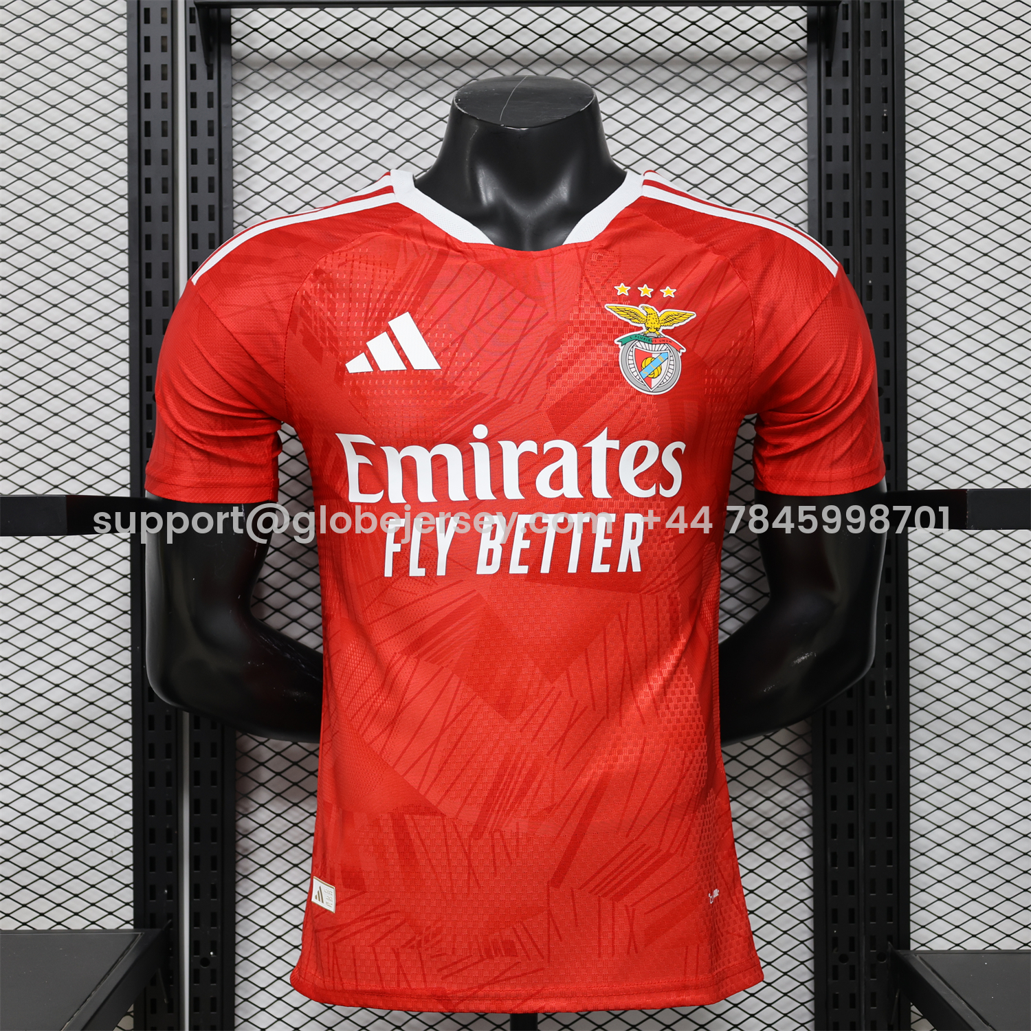 GlobeJersey-Benfica 26-27 Home Jersey - Player Version