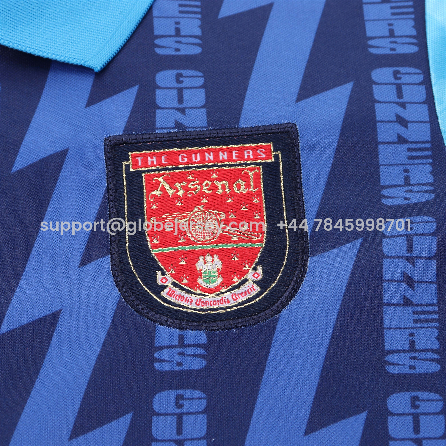 GlobeJersey-Retro Arsenal 1994-95 Away Kids Kit