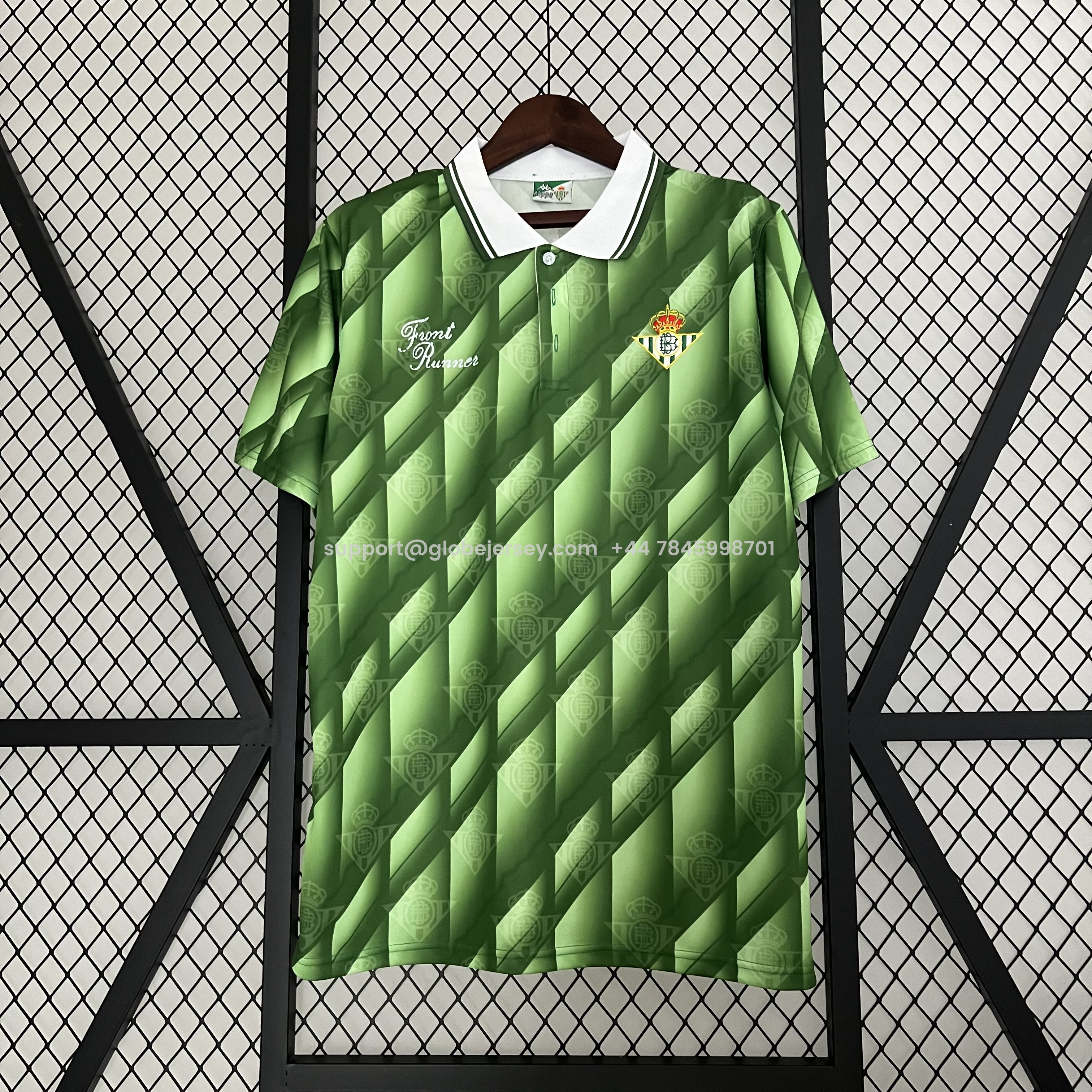 GlobeJersey-Retro Real Betis 1991-92 Away Stadium Jersey