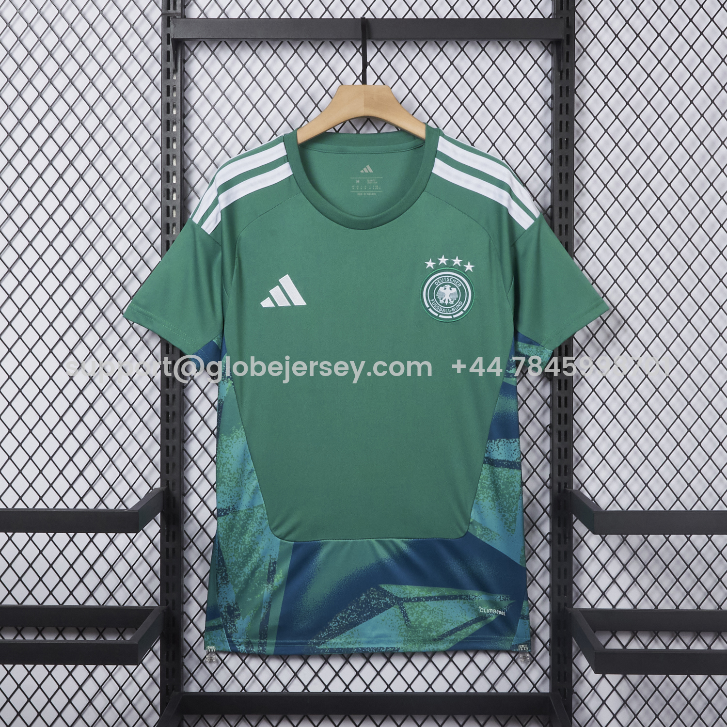 GlobeJersey-Germany 2026 Goalkeeper Green Jersey - Fans Version