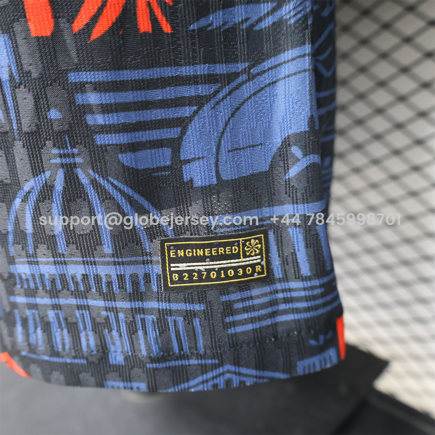 GlobeJersey-Barcelona 26-27 Grey With Red Special Jersey - Player Version