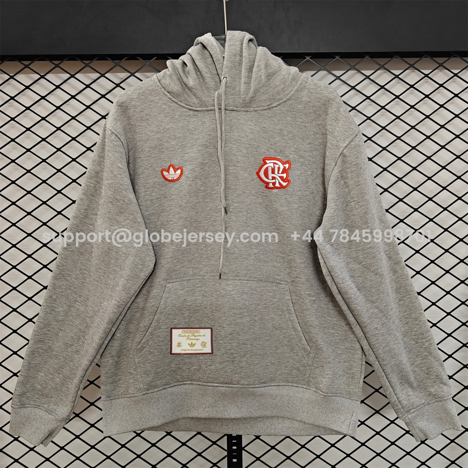 GlobeJersey-Flamengo 25-26 Originals Terrace Icon Unisex Pullover Hoodie