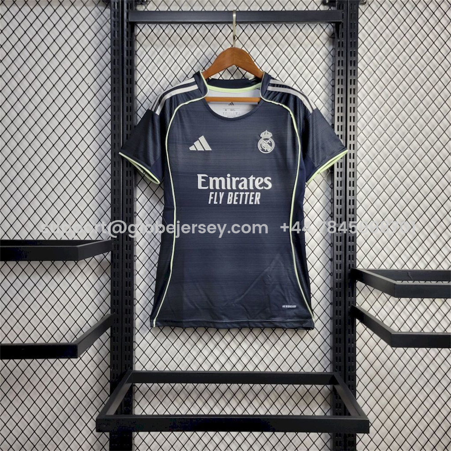 GlobeJersey-Women's Real Madrid 25-26 Away Jersey