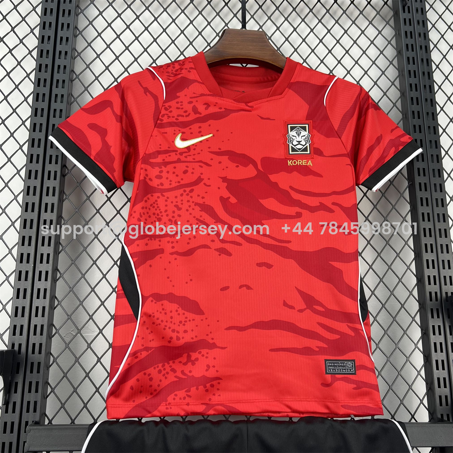 GlobeJersey-South Korea 2026 Home Kids Kit