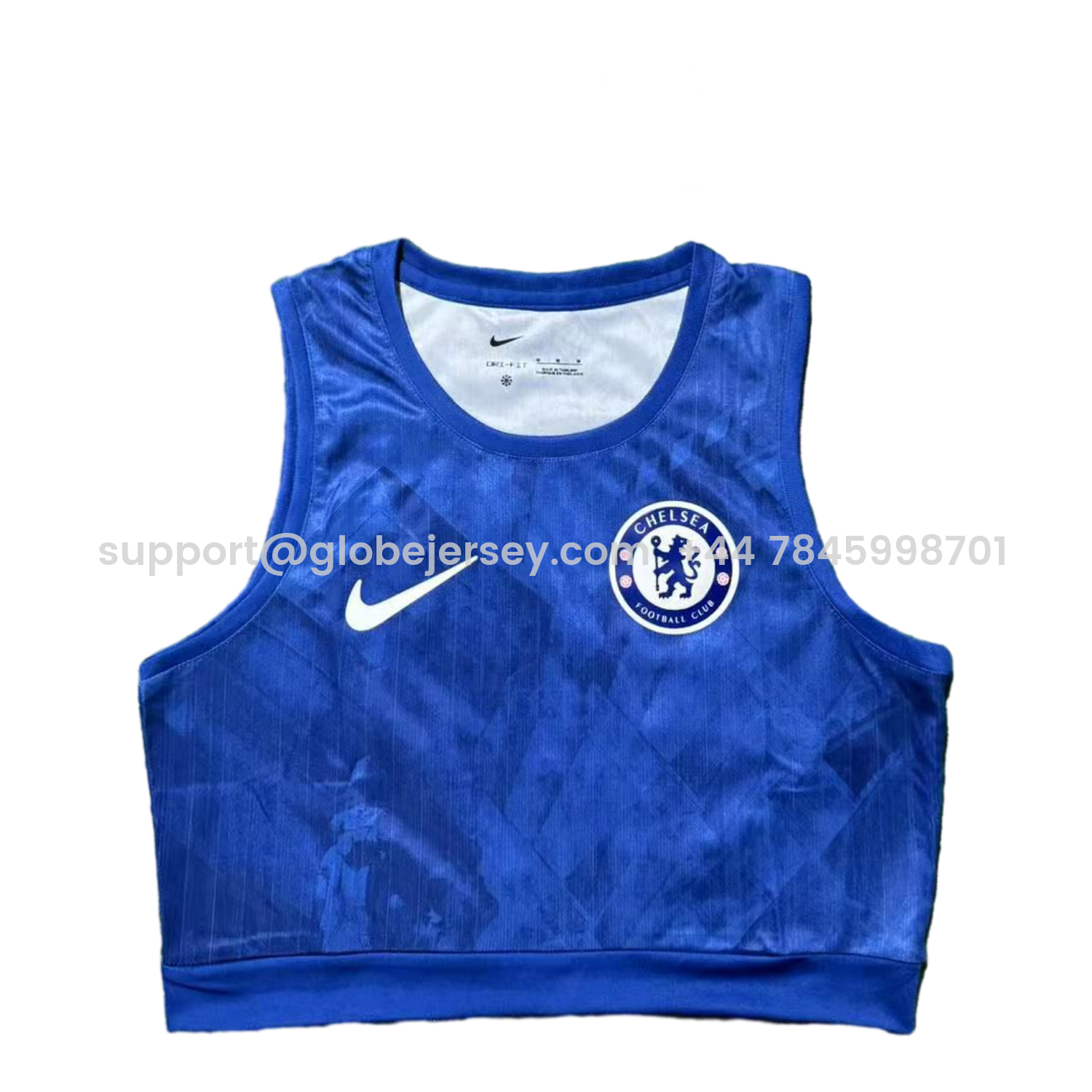 GlobeJersey-Women's C.H.E.L.S.E.A 25-26 Home Blue Yoga Vest