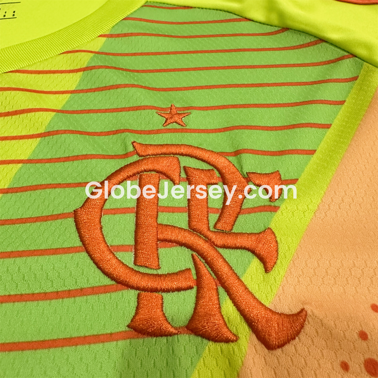 GlobeJersey-Flamengo 25-26 Yellow Green Goalkeeper Jersey - Fans Version