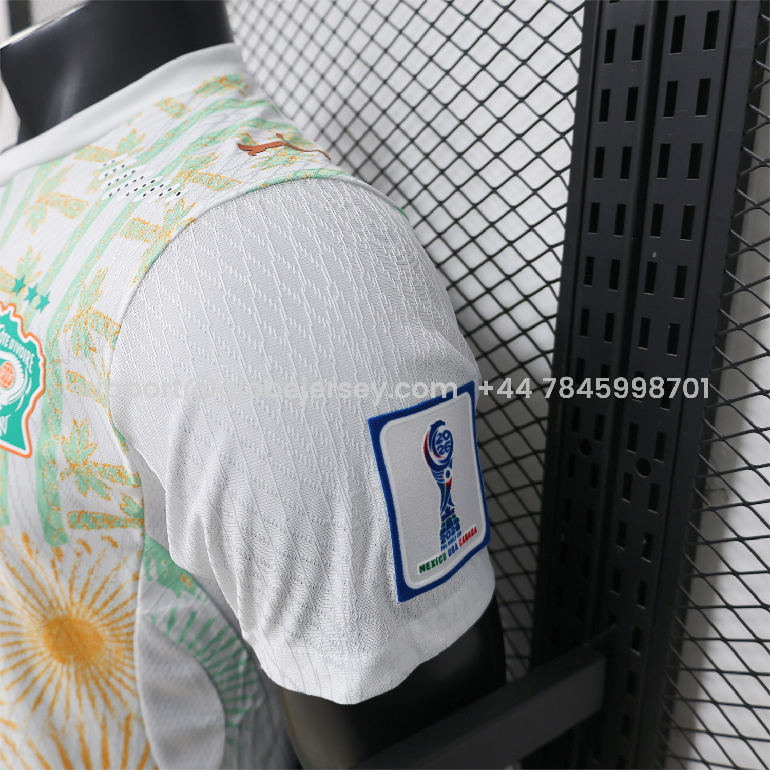 GlobeJersey-Ivory Coast 2026 Away Jersey - Player Version