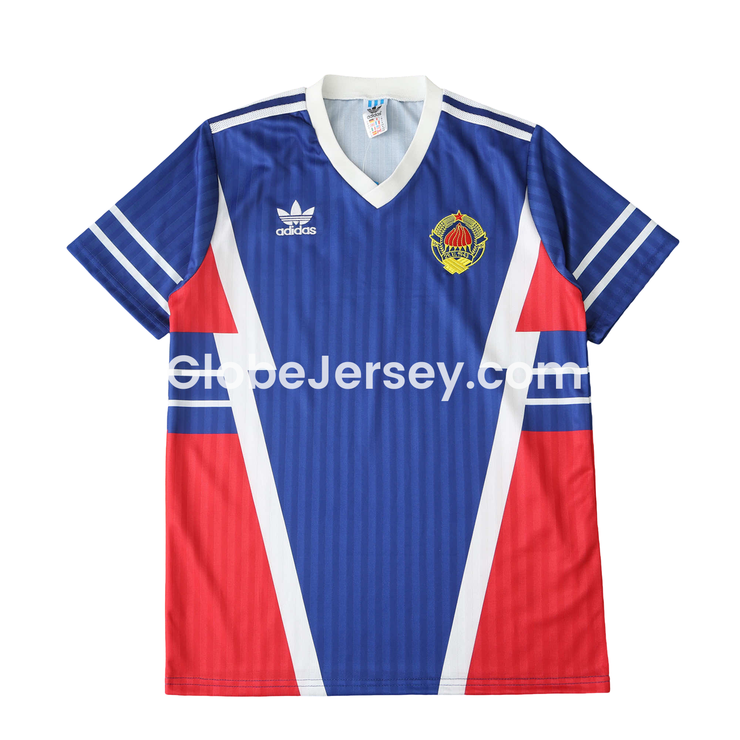 GlobeJersey-Retro Yugoslavia 1990 Home Jersey