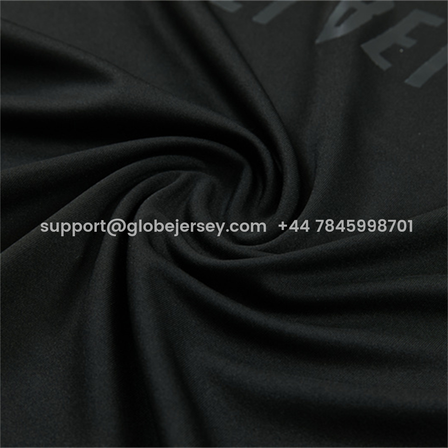 GlobeJersey-Real Madrid 26-27 Kids Long Sleeves Training Set - Pure Black Top And Pants