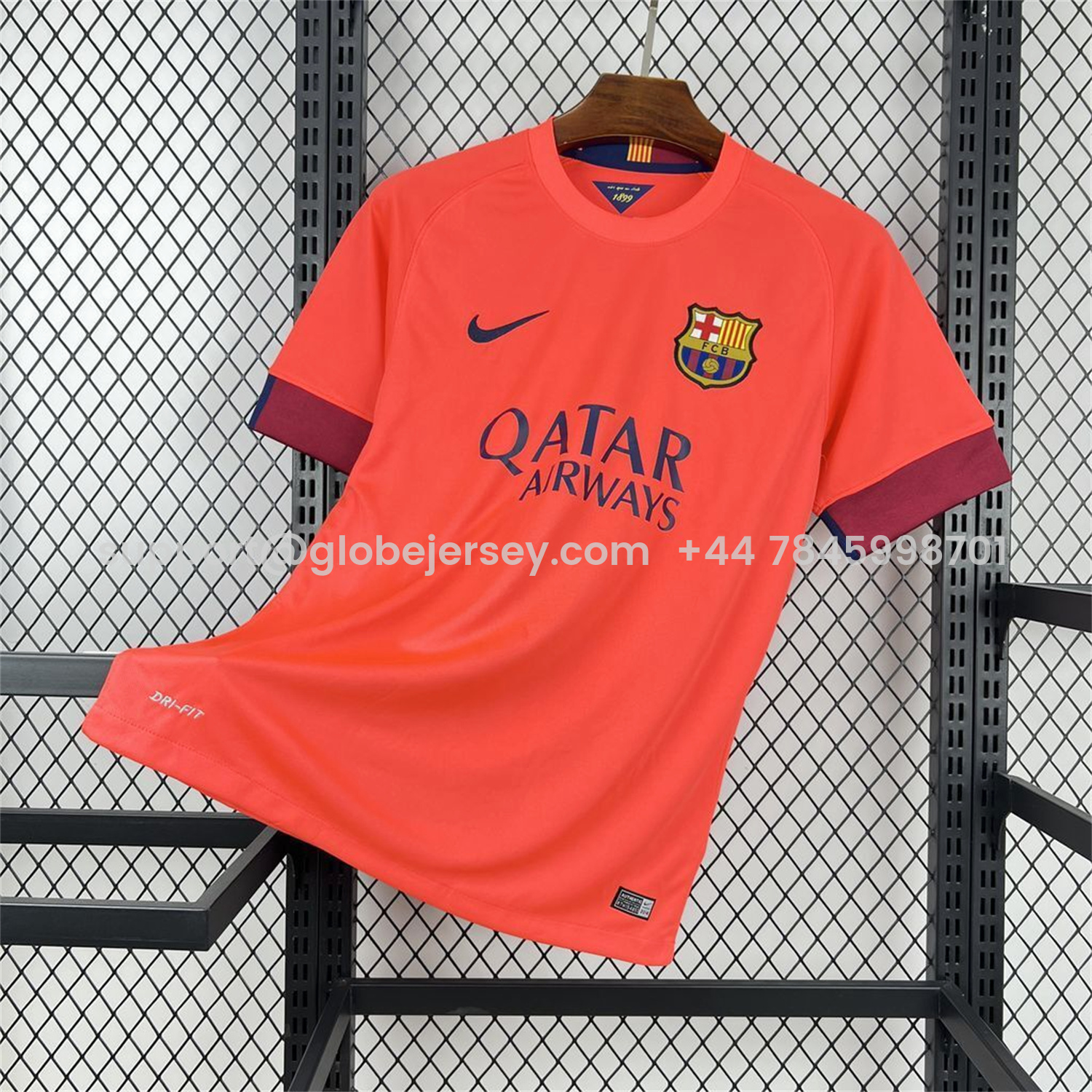 GlobeJersey-Retro Barcelona 14-15 Away Jersey