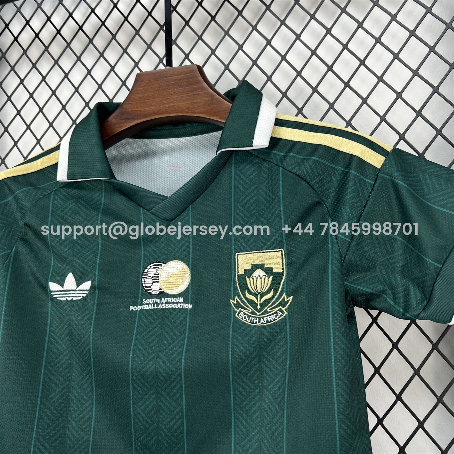 GlobeJersey-South Africa 2026 Away Kids Kit