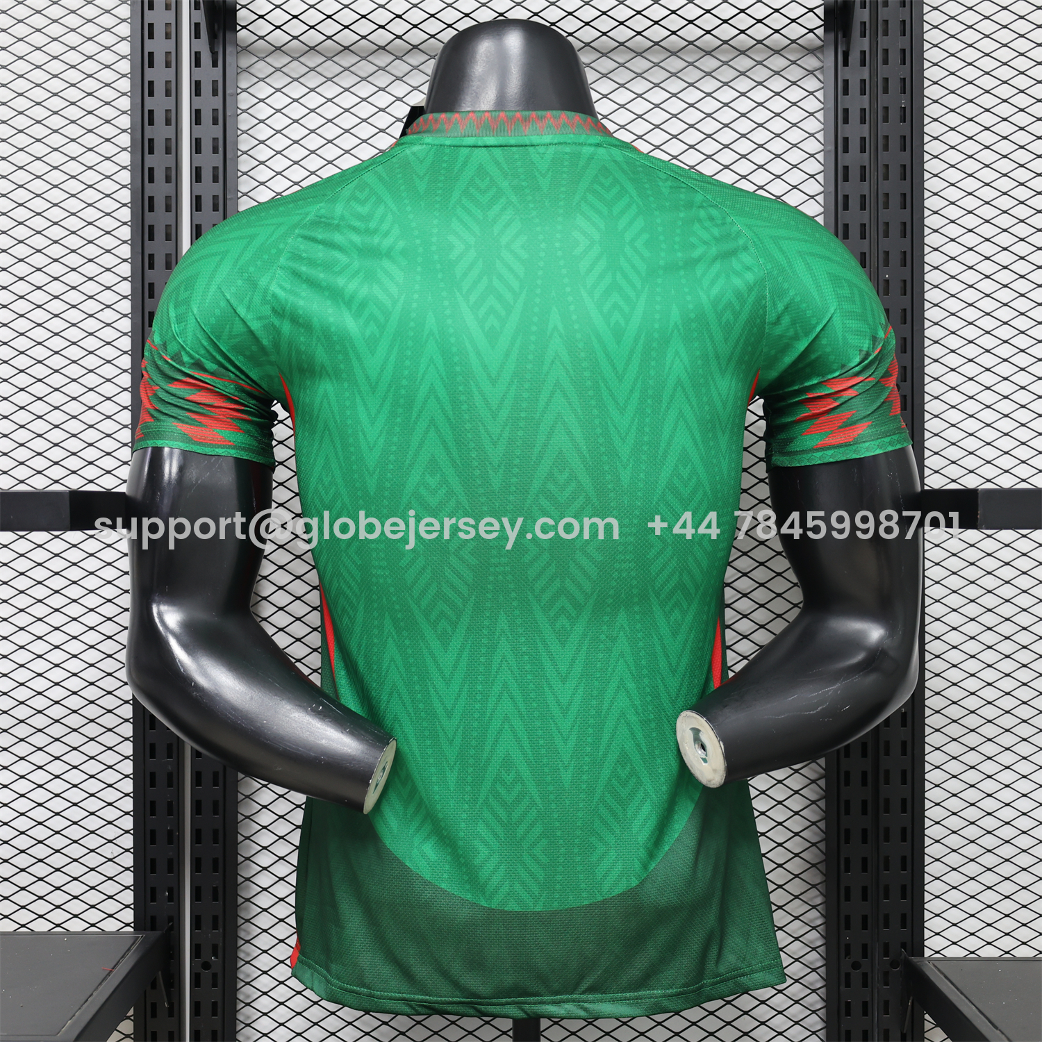 GlobeJersey-Mexico 2026 Aztec Sun Stone Green Special Jersey - Player Version