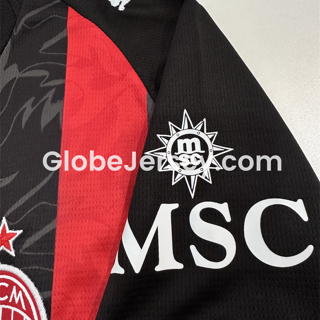 GlobeJersey-AC Milan 25-26 Home Jersey - Fans Version