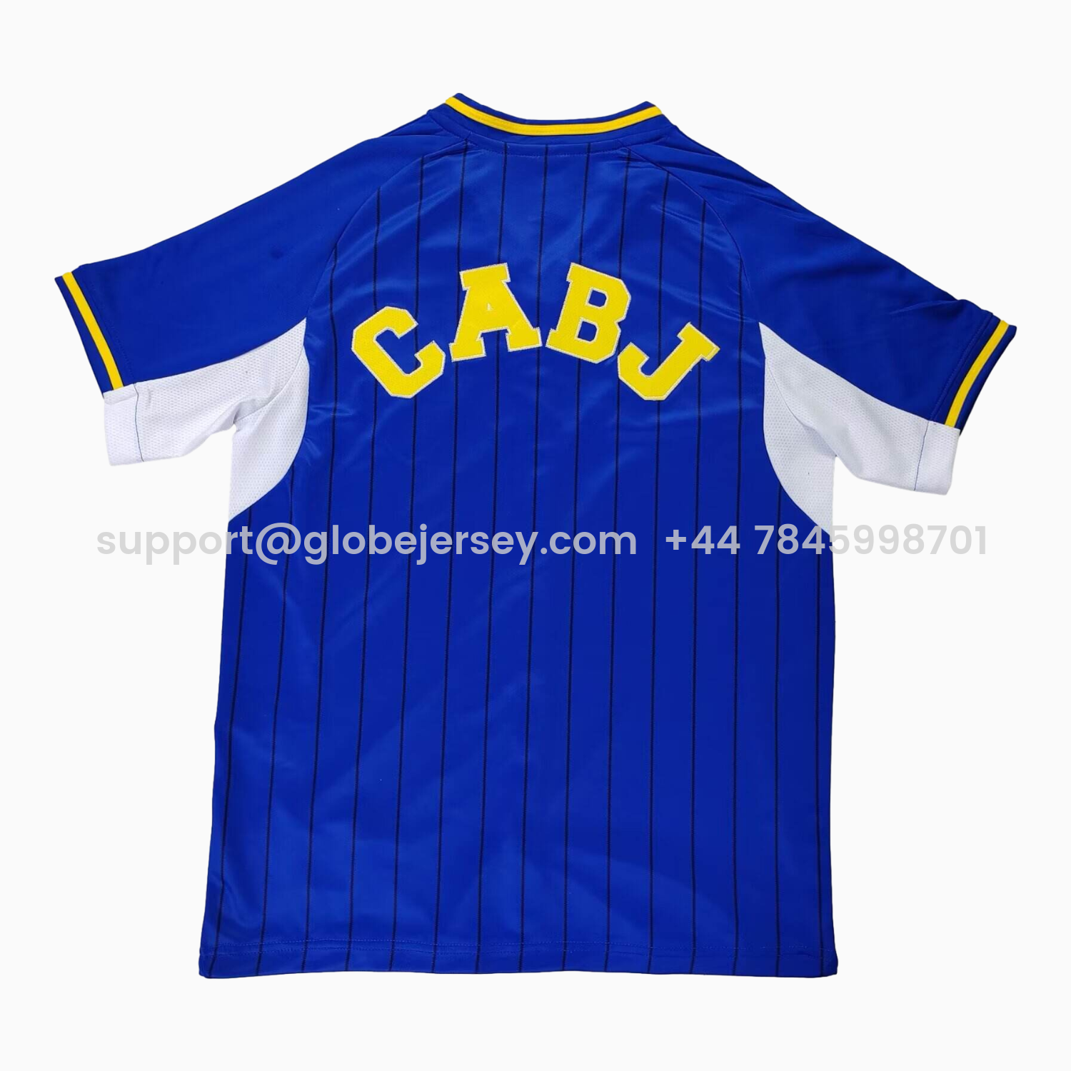 GlobeJersey-Boca Juniors 25-26 Blue Baseball Jersey