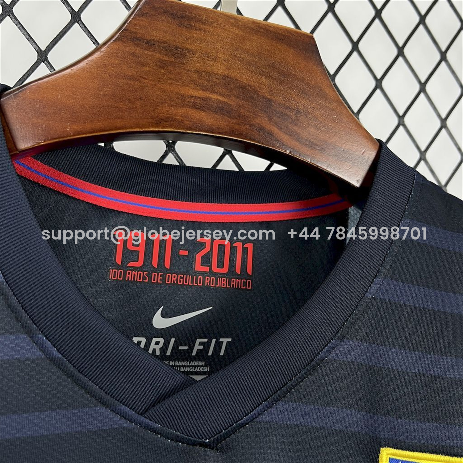 GlobeJersey-Retro Atletico Madrid 2011-12 Away Jersey