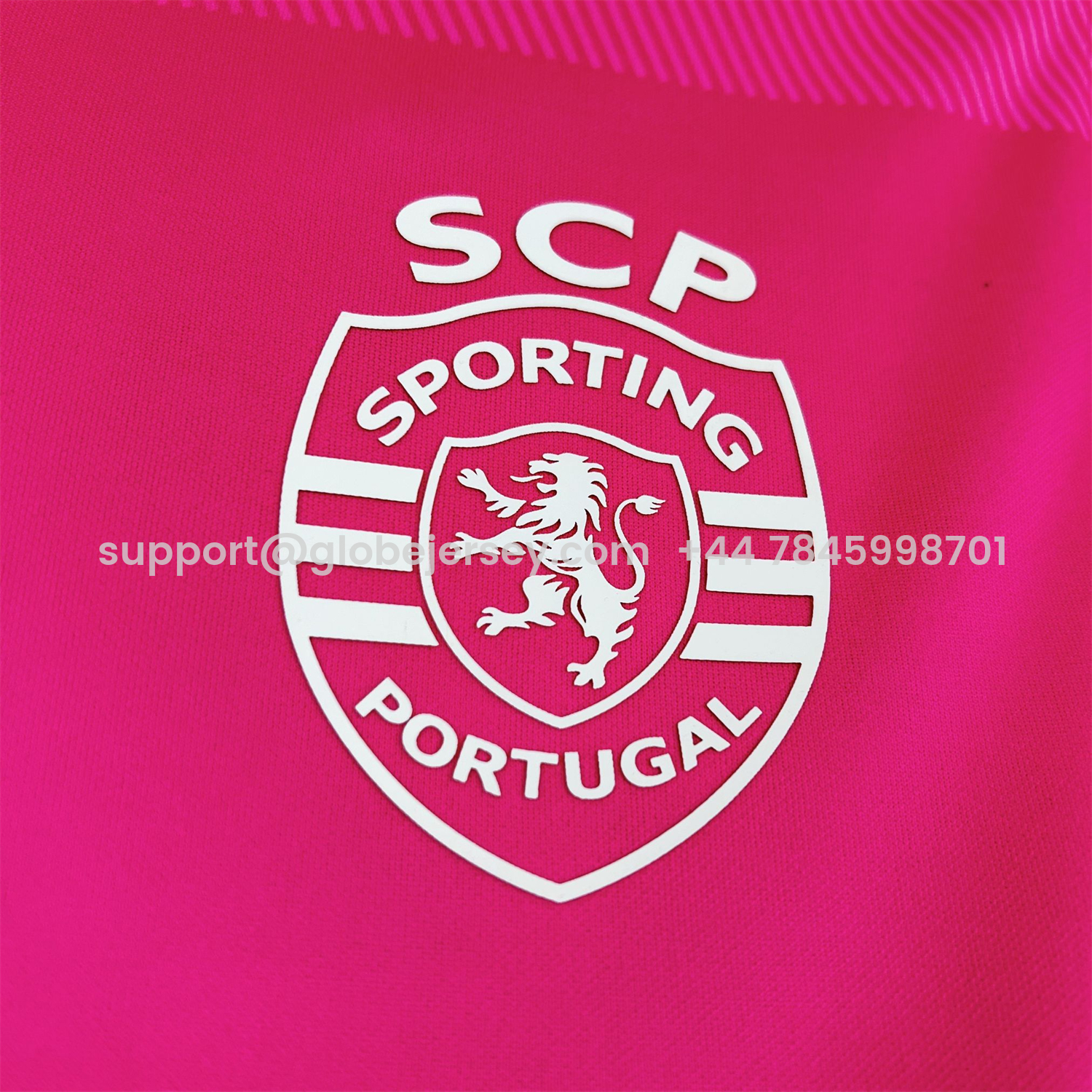 GlobeJersey-Sporting CP 26-27 Pink October Jersey - Fans Version