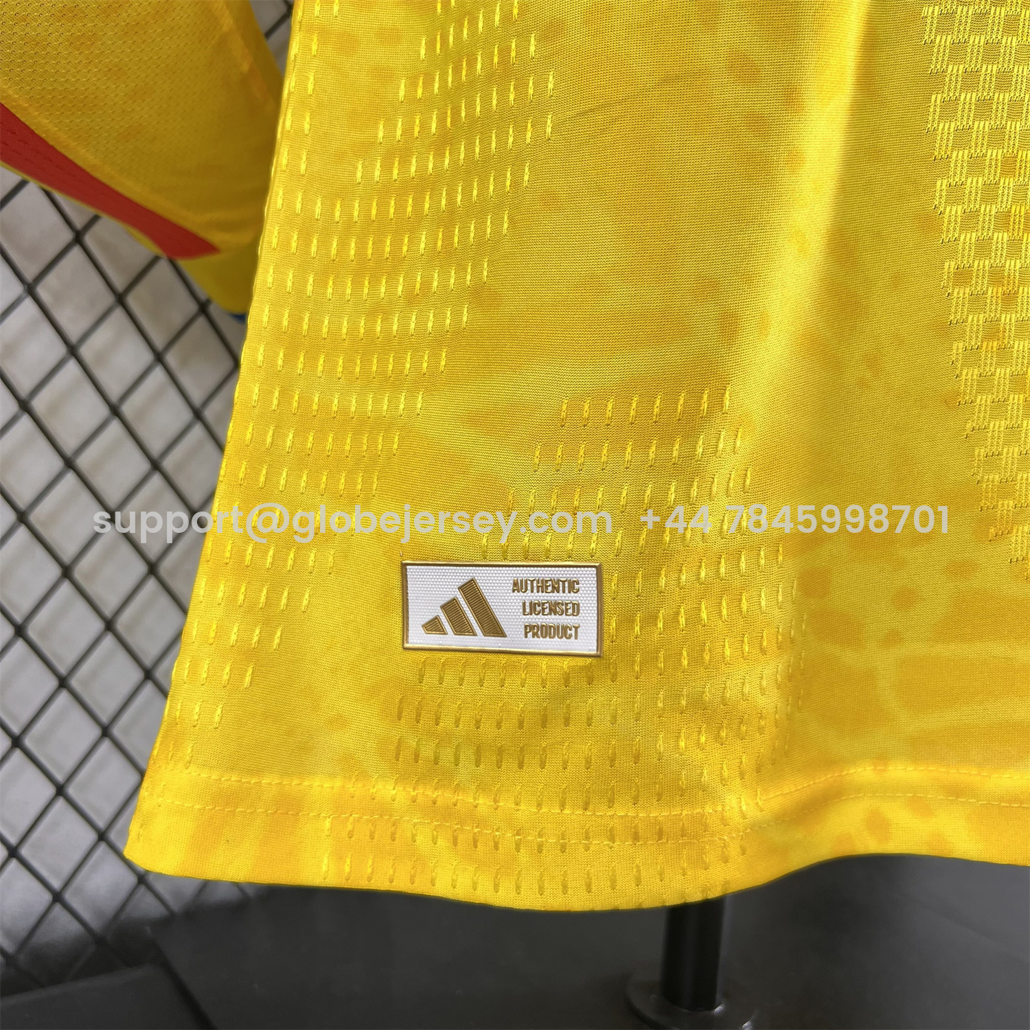 GlobeJersey-Colombia 2026 Home Long Sleeves Jersey - Player Version