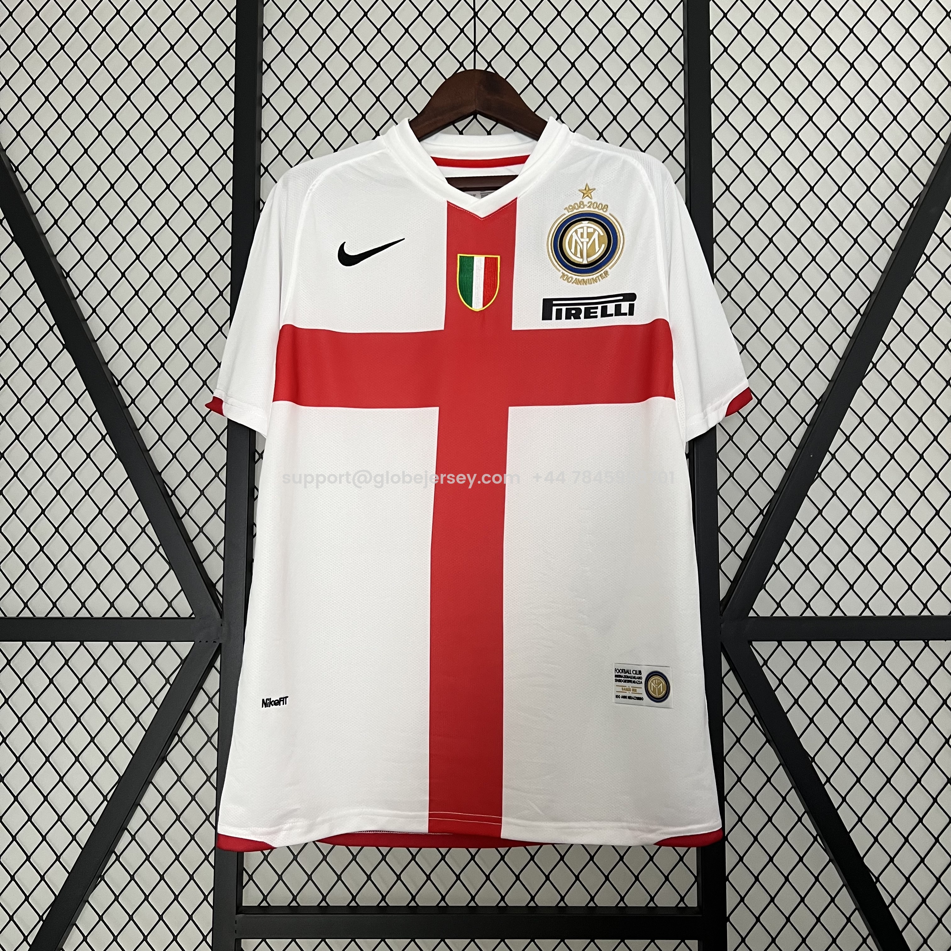 GlobeJersey-Retro Inter Milan 2007-08 Away Jersey