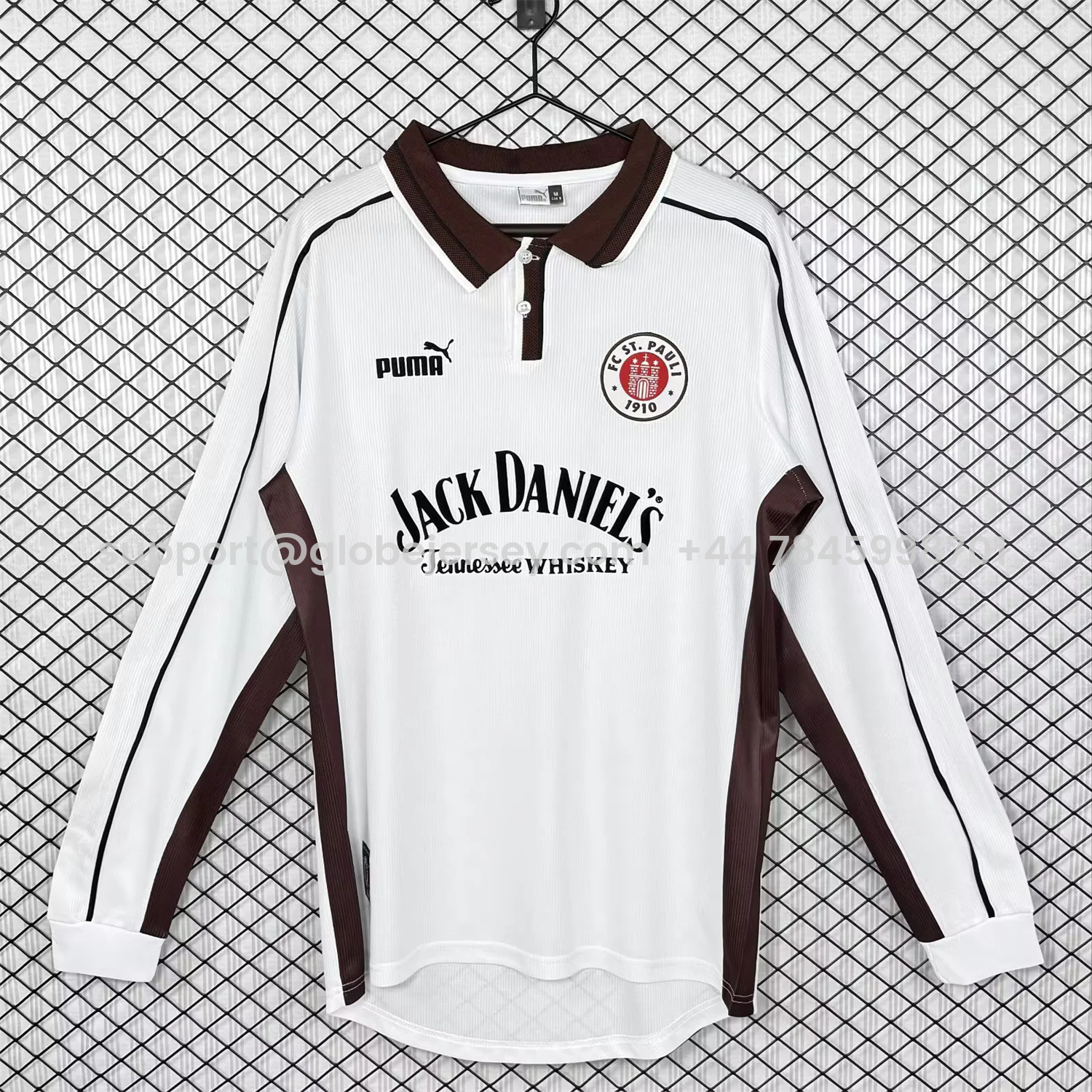 GlobeJersey-Retro St. Pauli 1999-00 Home Long Sleeves Jersey