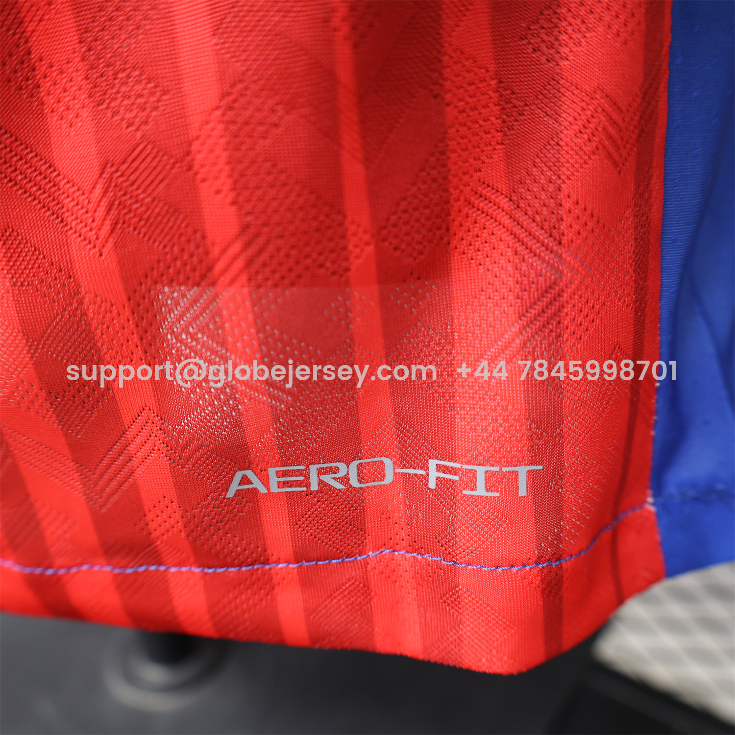 GlobeJersey-Barcelona 26-27 Red Blue Retro Style Casual Jersey - Player Version