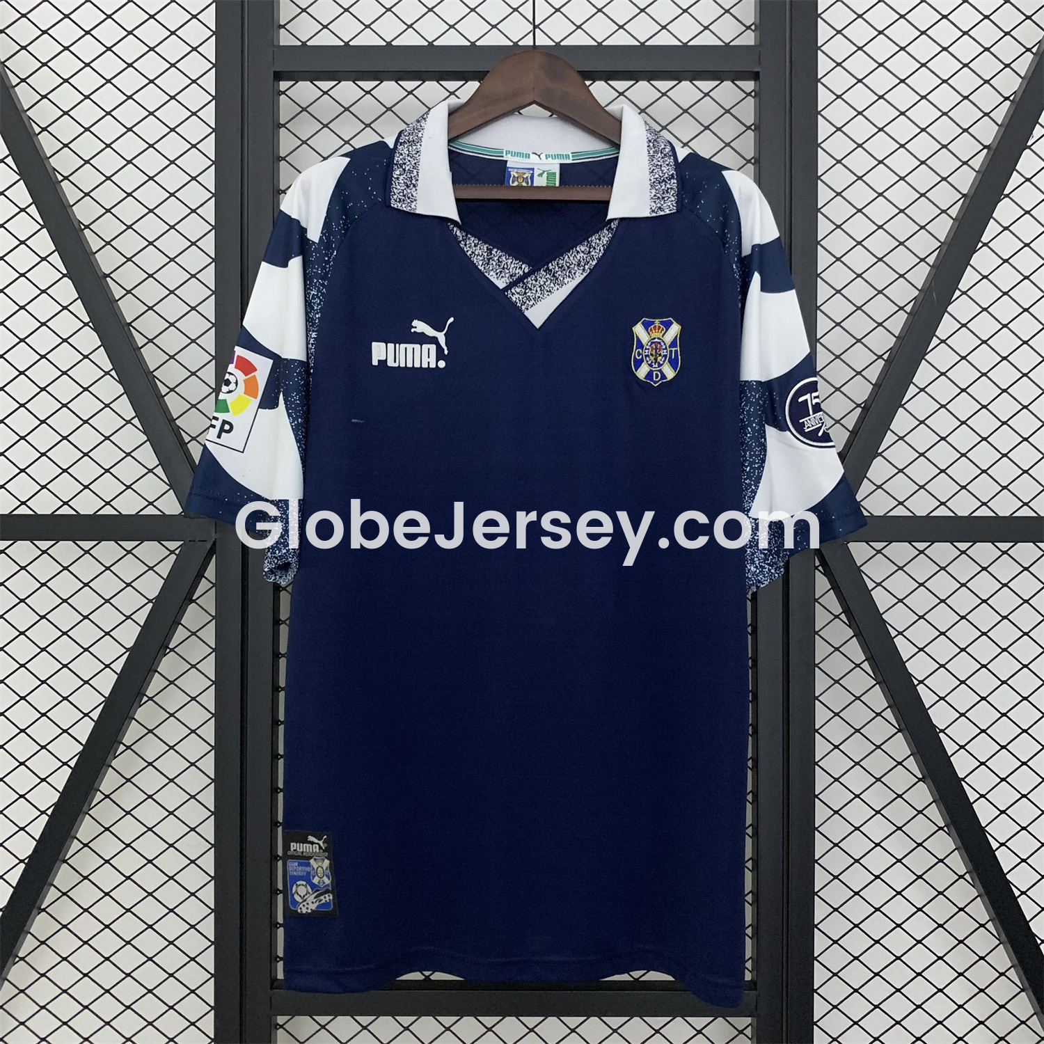 GlobeJersey-Retro Tenerife 1997-98 75th Anniversary Away Jersey