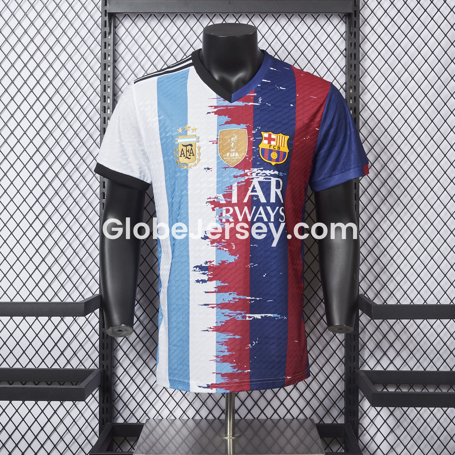GlobeJersey-Messi 25-26 Argentina & Barcelona Special Jersey - Player Version