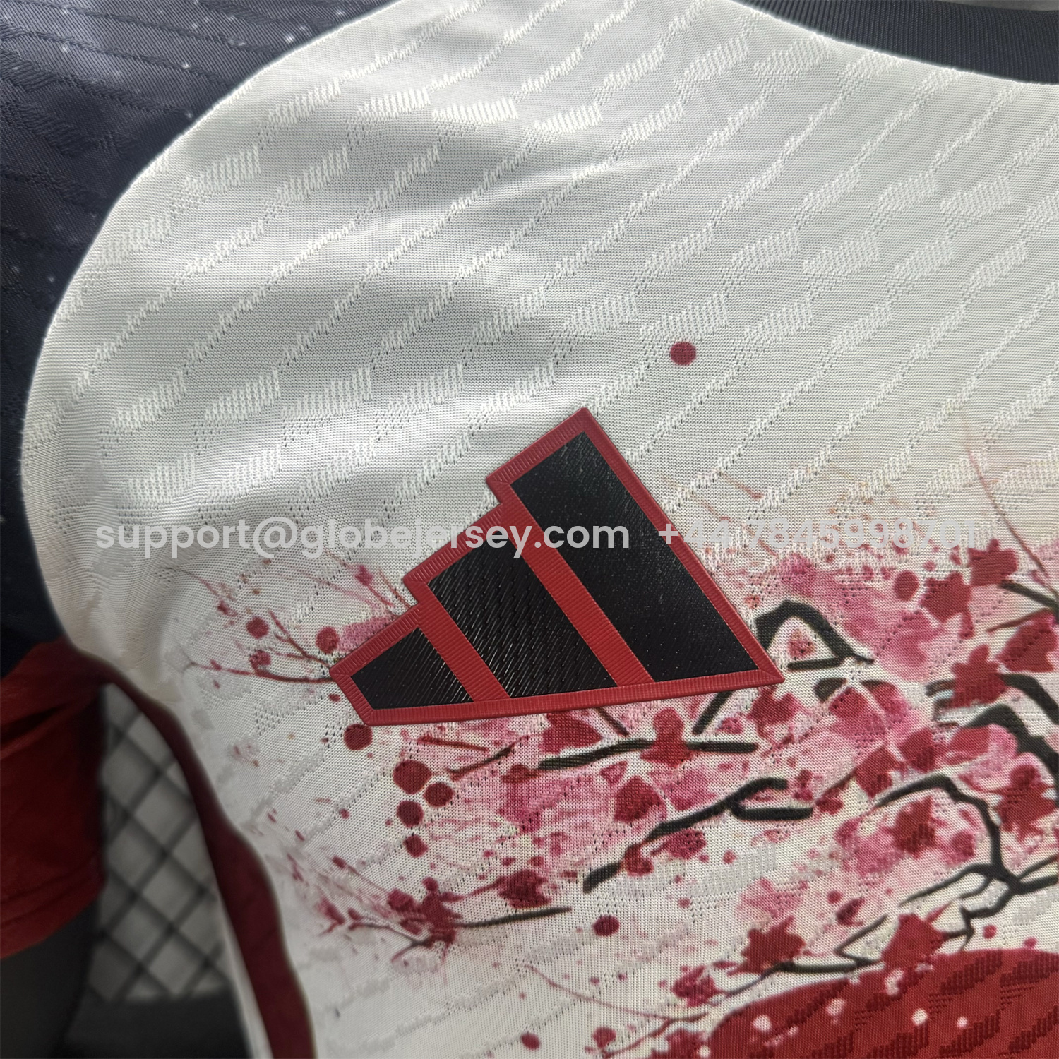 GlobeJersey-Japan 25-26 Sunset Over Mount Fuji Flowers Floating Over Churei Pagoda Special Jersey - Player Version