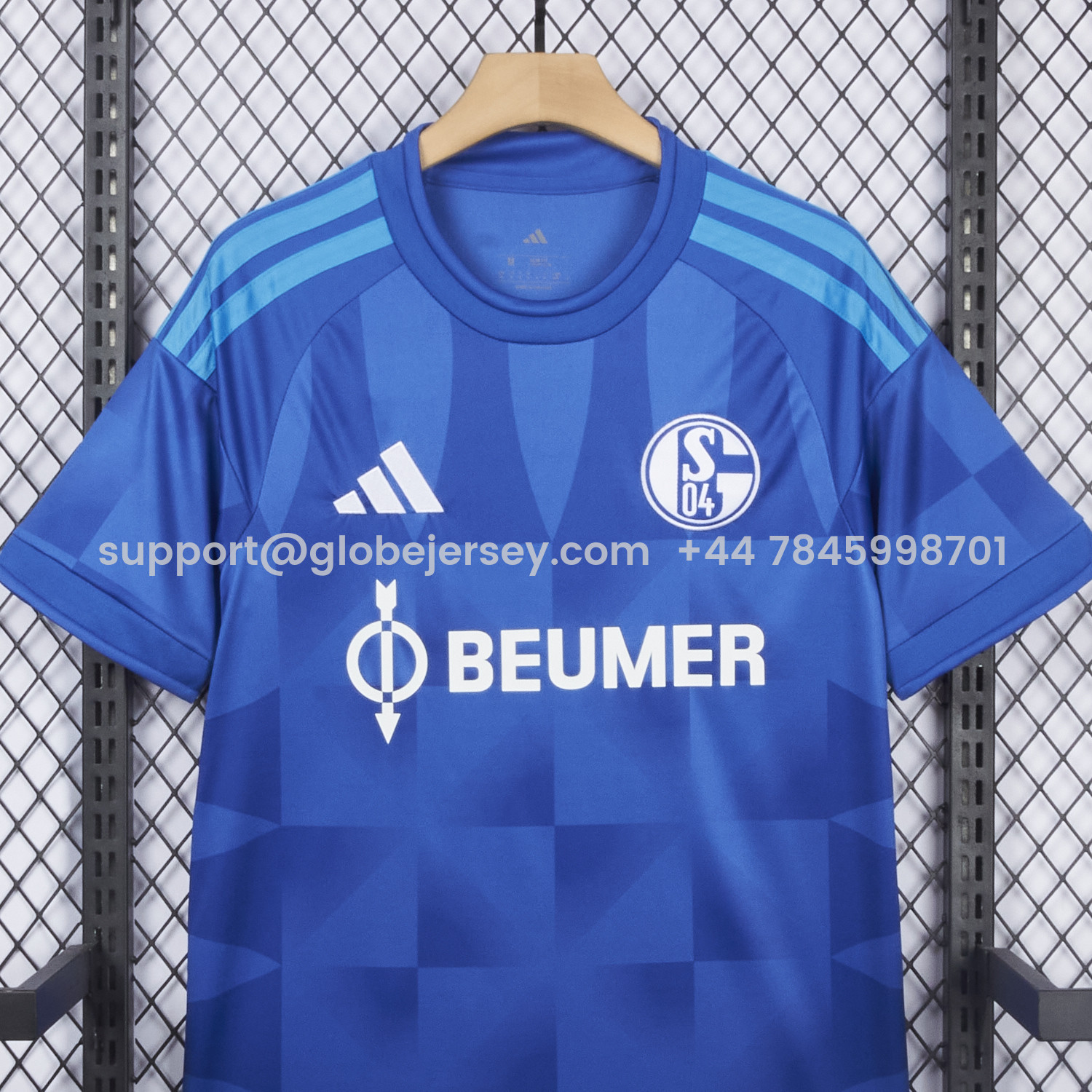 GlobeJersey-Schalke 04 26-27 Home Jersey - Fans Version