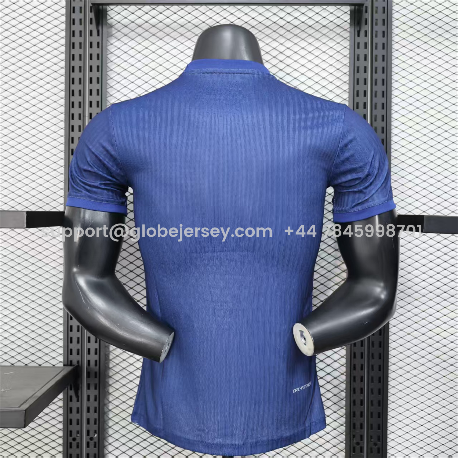 GlobeJersey-Barcelona 25-26 Red & Blue Guards Dark Blue Special Jersey - Player Version