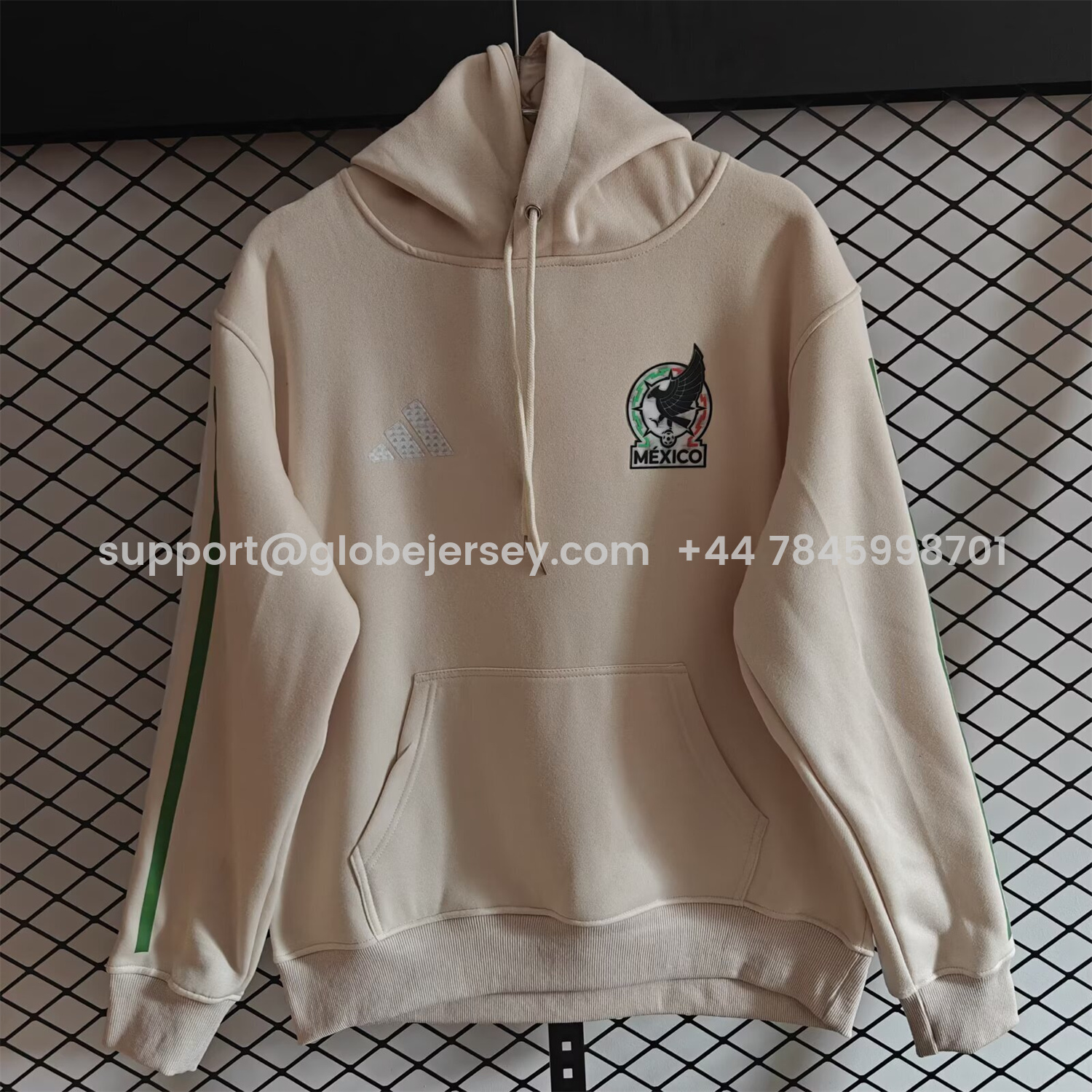 GlobeJersey-Mexico 2026 Away Unisex Pullover Hoodie