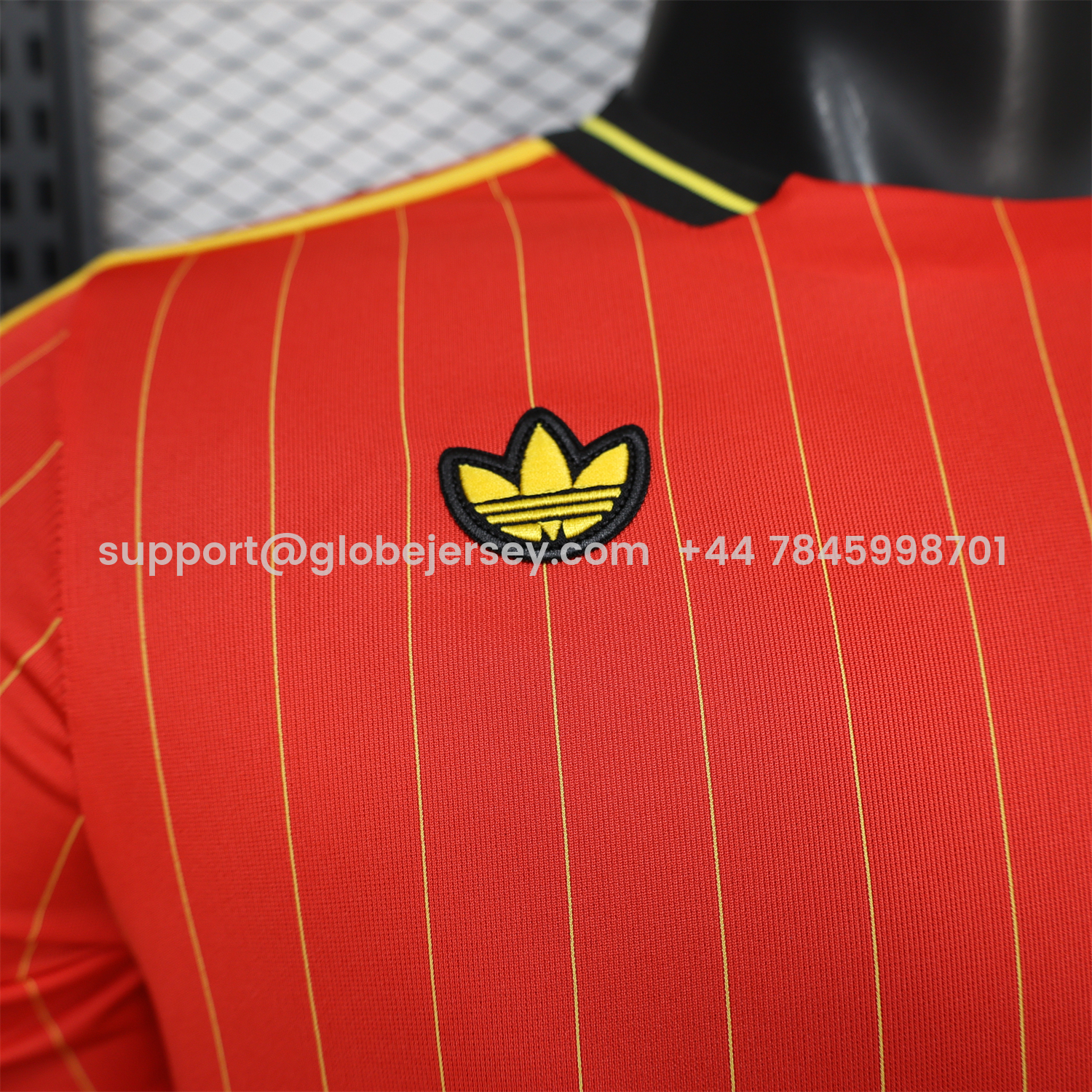 GlobeJersey-Belgium 2026 Terrace Icon Retro Casual Style Red Jersey - Player Version