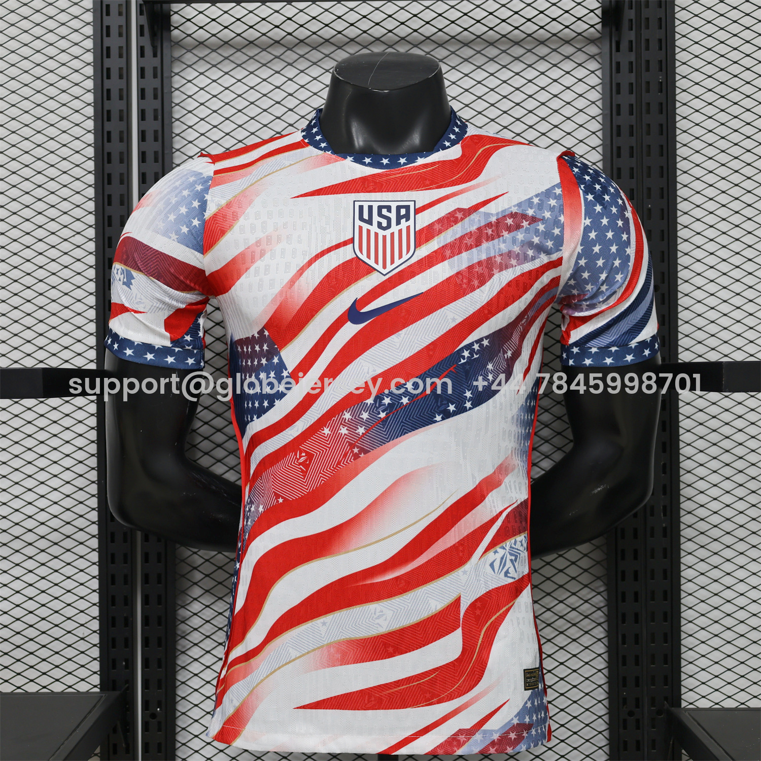 GlobeJersey-United States USA 2026 National Flag Flying Special Jersey - Player Version