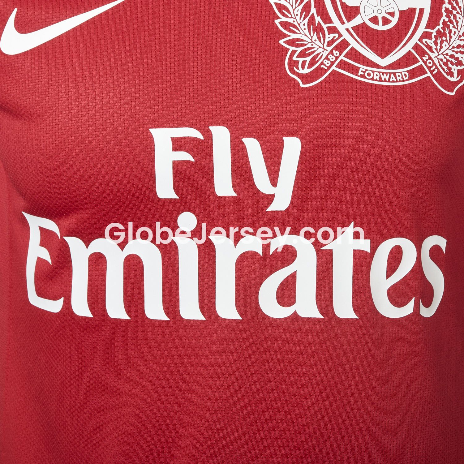 GlobeJersey-Retro Arsenal 2011-12 Home Jersey - Player Version