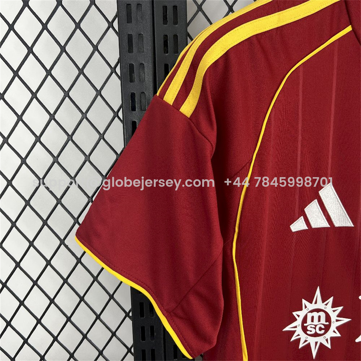 GlobeJersey-Servette 25-26 Home Jersey - Fans Version