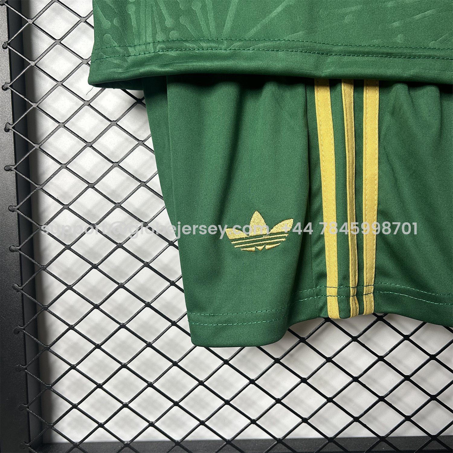 GlobeJersey-Mexico 2025 Gold Cup Green Kids Kit