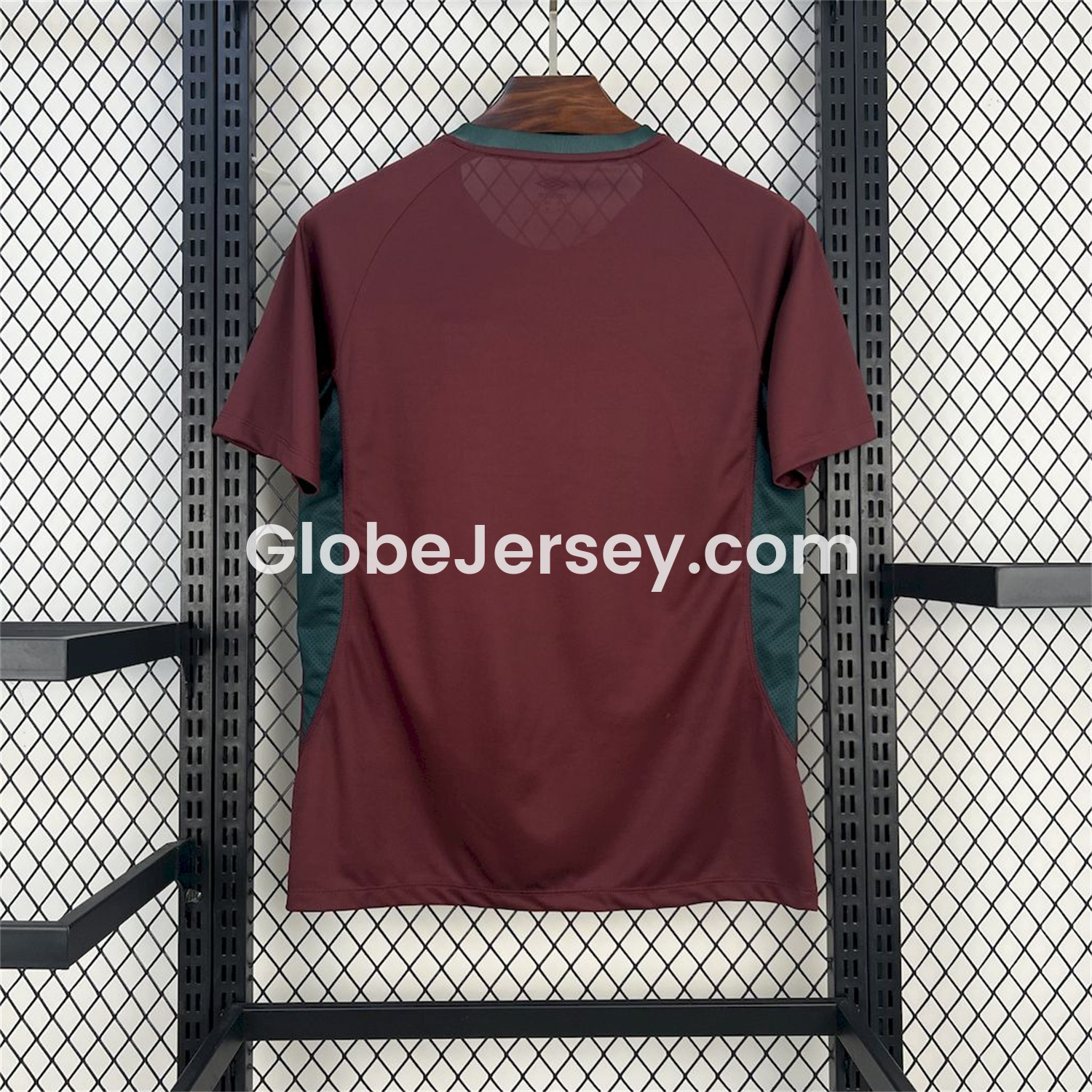 GlobeJersey-Fluminense 25-26 Deep Red Training Jersey - Fans Version