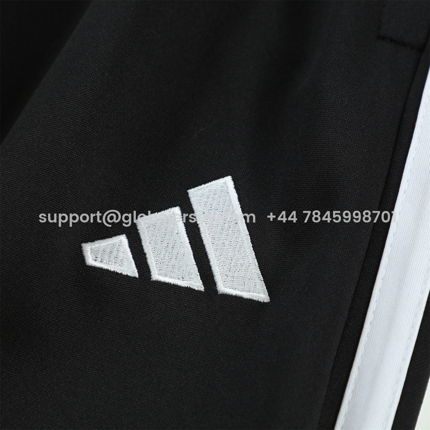 GlobeJersey-Germany 2026 Kids Long Sleeve Training Set - Black Top & Pants