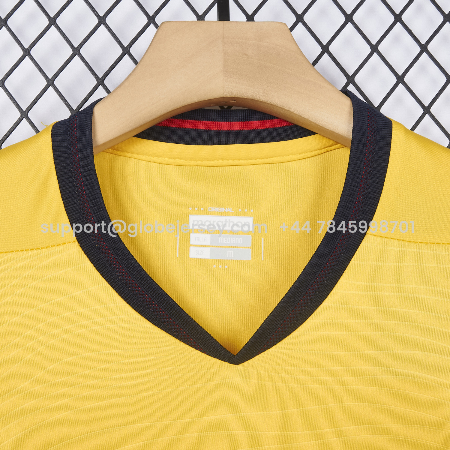 GlobeJersey-Ecuador 2026 Home Yellow Jersey - Fans Version