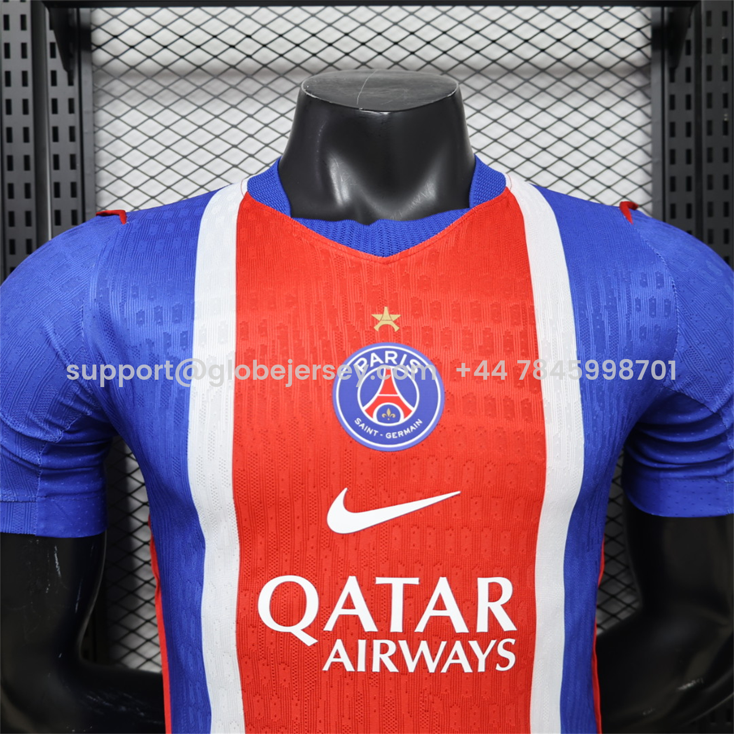 GlobeJersey-Paris Saint-Germain PSG 26-27 Home Jersey With Star - Player Version