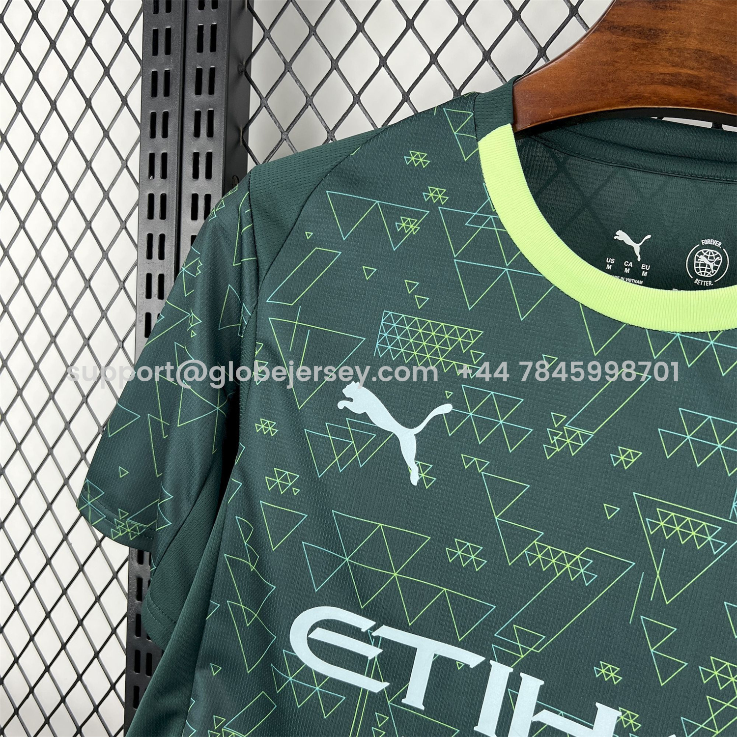GlobeJersey-Manchester City 25-26 Fourth Green Jersey - Fans Version