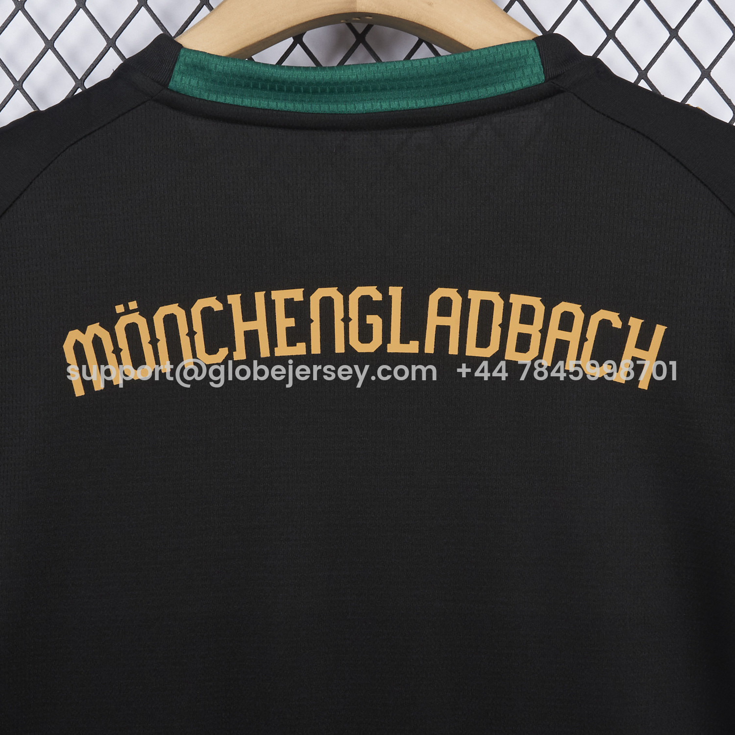 GlobeJersey-Borussia Mönchengladbach 26-27 Away Black Jersey - Fans Version